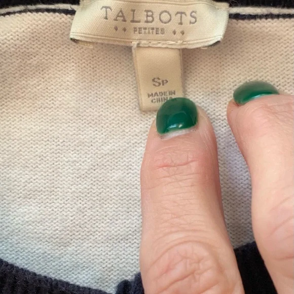 Talbots Charming Cardigan, size petite small. - Picture 3 of 7